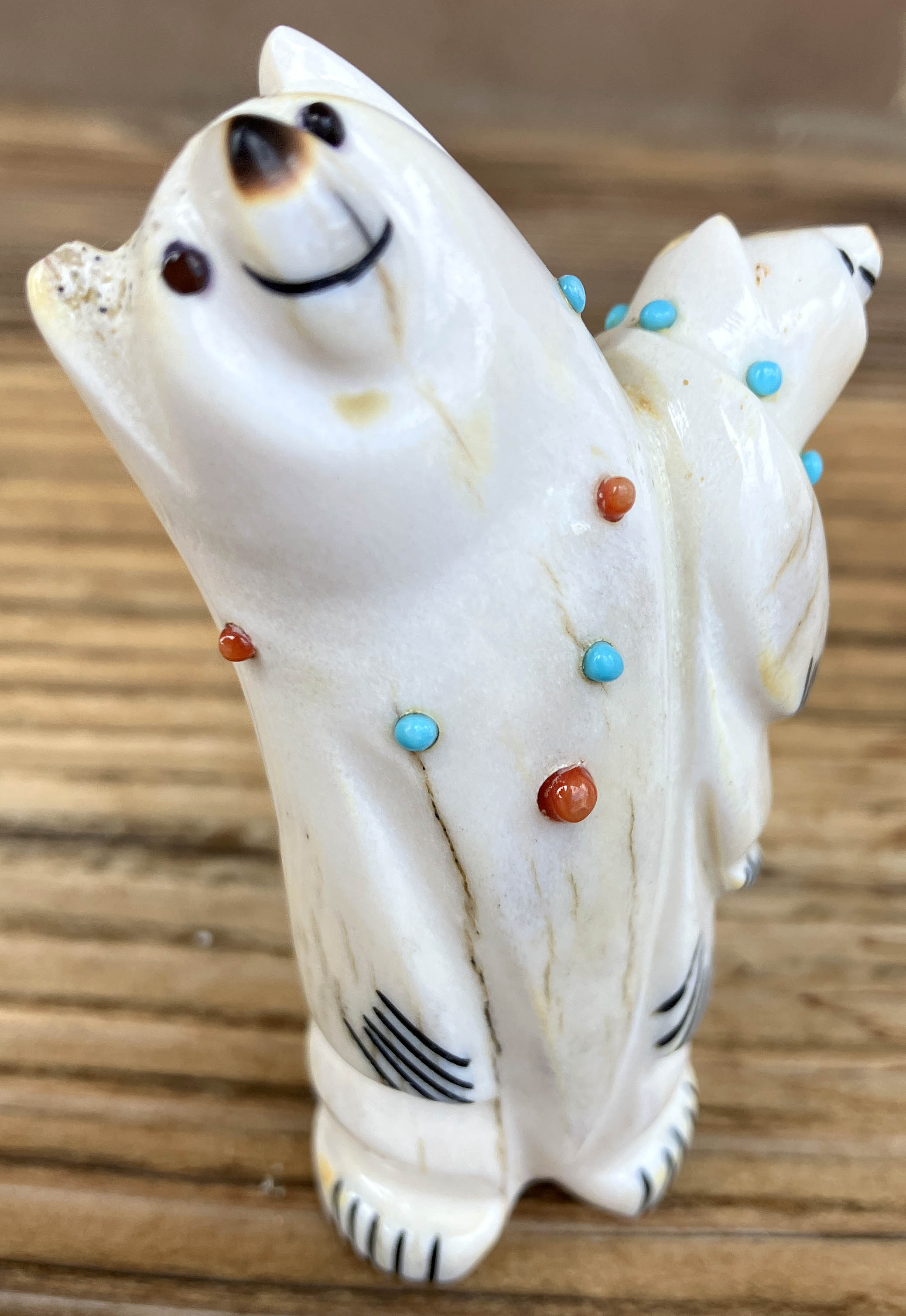 Claudia Peina | Zuni Standing Bear Fetish | Penfield Gallery of Indian Arts | Albuquerque, New Mexico